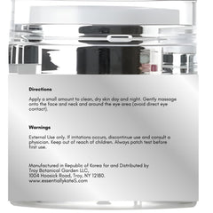 Essentially KateS Salmon PDRN EGF Day Night Cream packaging highlights ethical sourcing