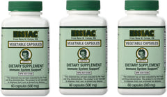 Essiac Vegetable Caps 180 capsules - original Canadian herbal formula (pack of 3)