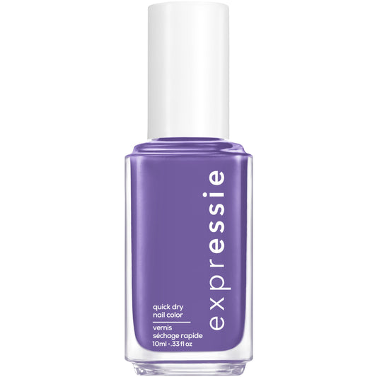Essie Expressie Choreo Queen bottle close-up showing quick-dry cream finish for on-the-go manicures