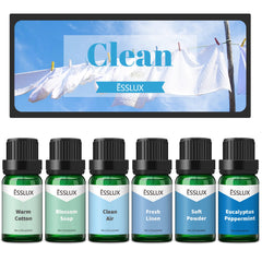 Fragrance oil bottle set with Blossom Soap scent (10ml) – ESSLux Clean Set