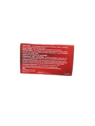 Stresstabs Multivitamins + Iron bottle packaging - 30 tablets per bottle