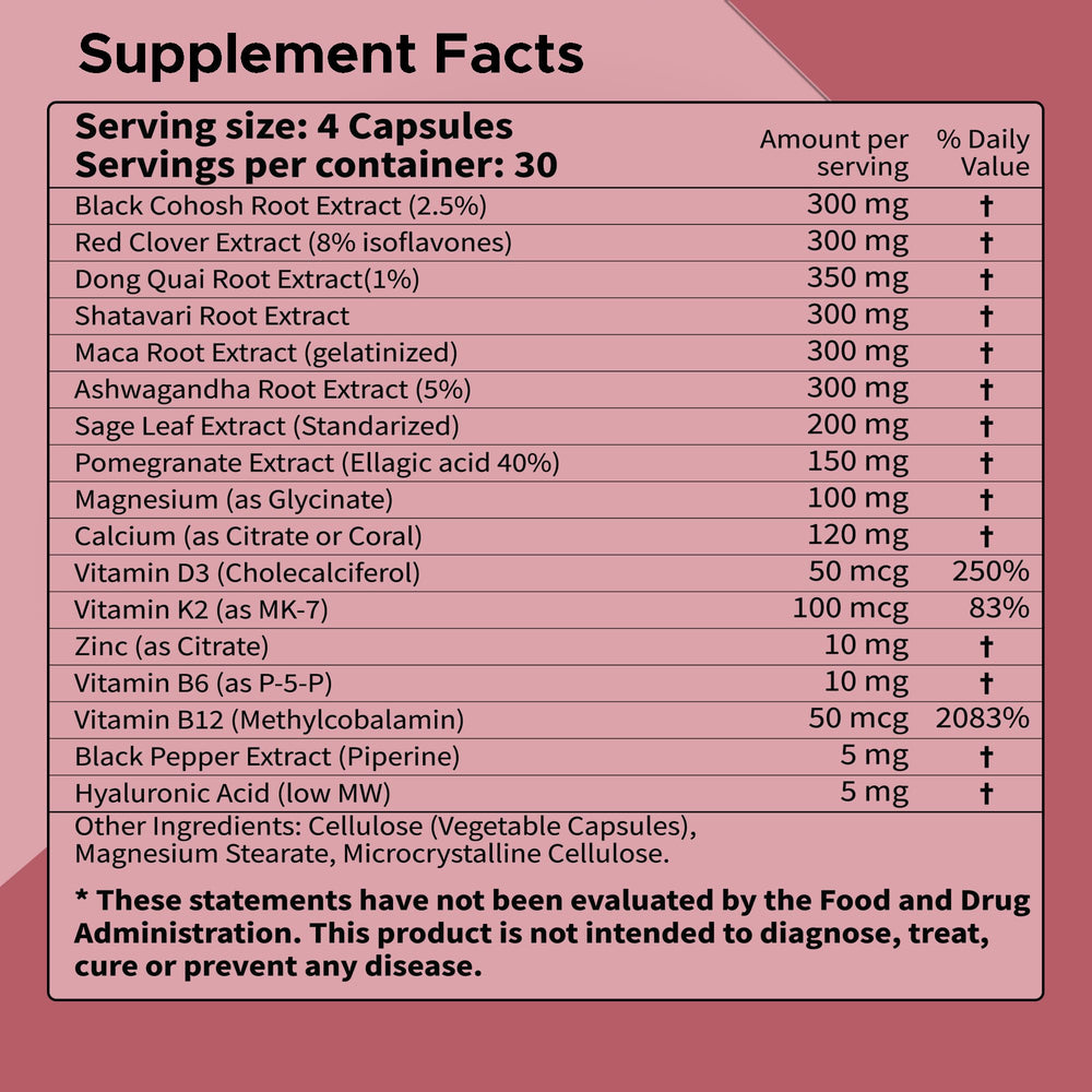 Herbal wellness blend supporting feminine vitality