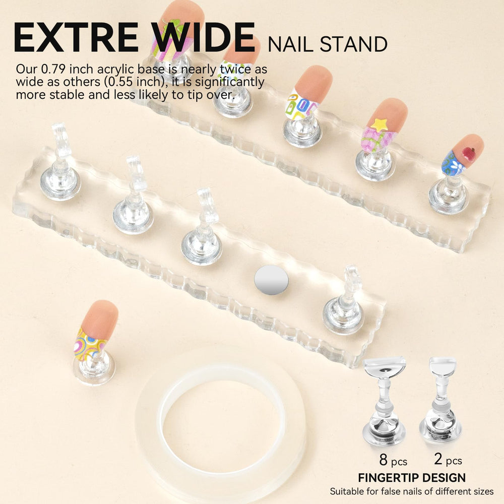 ESUOHYM dust-proof storage interior protects nail sets