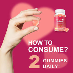 60-count Esverco Biotin Keratin Collagen Gummies bottle on white background