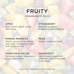 Amber glass bottle of Eternal Essence Oils Fruity Set Mango Madness 10ml