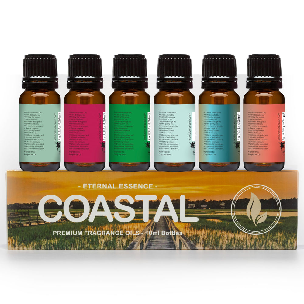 Beautiful Day and Coral Reef fragrance oil bottles - 10ml