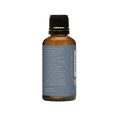 Packaging for Eternal Essence Oils Dry Gin & Cypress fragrance oil with amber bottle