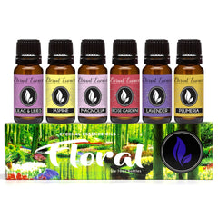 Lavender fragrance oil bottle from Eternal Essence Oils Floral Set of 6