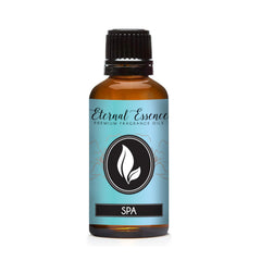 Eternal Essence Oils Spa 30ml amber glass bottle with dropper