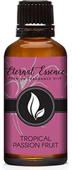 Front view of Eternal Essence Oils Tropical Passionfruit 30ml bottle