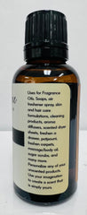 Amber glass 30ml bottle with black cap and dropper