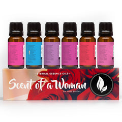 Scent of a Woman Set: Love Spell fragrance oil bottle, 10ml, amber glass