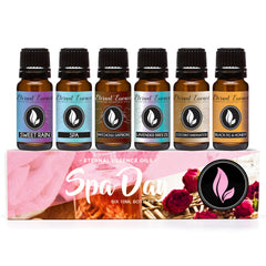Lavender Breeze 10ml fragrance oil bottle from Eternal Essence Spa Day Set