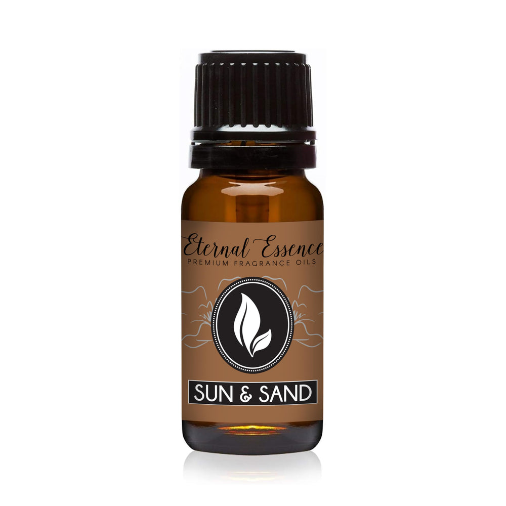 Sun & Sand 30ml fragrance oil bottle with amber glass