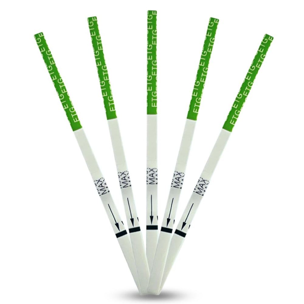 ETG Alcohol Urine Test Strips - 25 Pack - At Home Testing