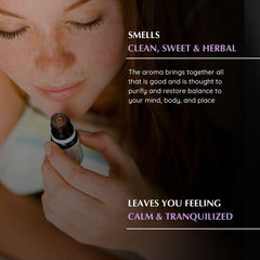 Ethically sourced packaging for Aromafume diffuser blend.