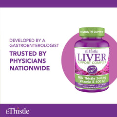 Silymarin from milk thistle extract used in EThistle