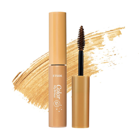 ETUDE Color My Brows brow mascara with 3D natural color defines brows