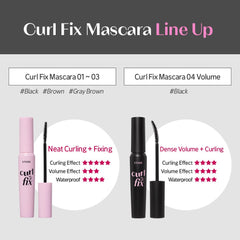 ETUDE Curl Fix Mascara Mini Korea-approved Olive Young badge