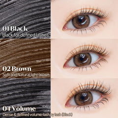 ETUDE Curl Fix Mascara Mini waterproof swatches highlight smudge-resistant wear