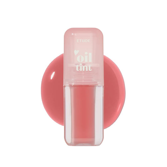 ETUDE Dear Darling Oil Tint 7 Honey Vanilla packaging close-up for luxe lip care