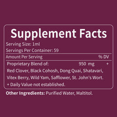 2 oz bottle of Eubrition Red Clover Drops