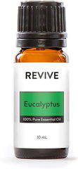 REVIVE Eucalyptus Essential Oil bottle labeled REVIVEEO