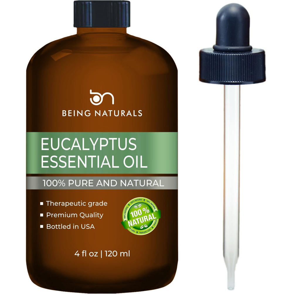4 fl oz bottle of eucalyptus essential oil