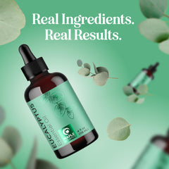 Eucalyptus essential oil dropper bottle 4oz