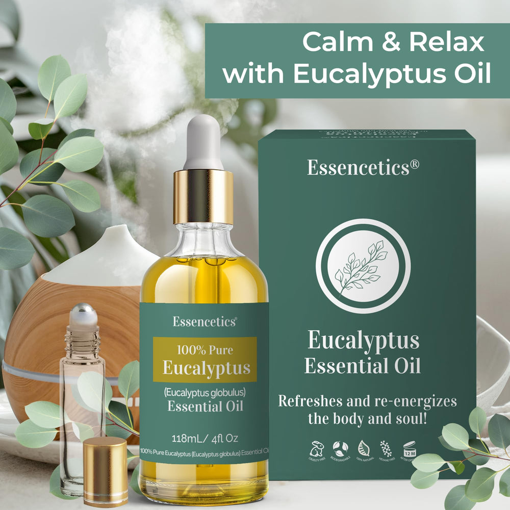 DIY use of eucalyptus oil for soaps, candles, and cleaning