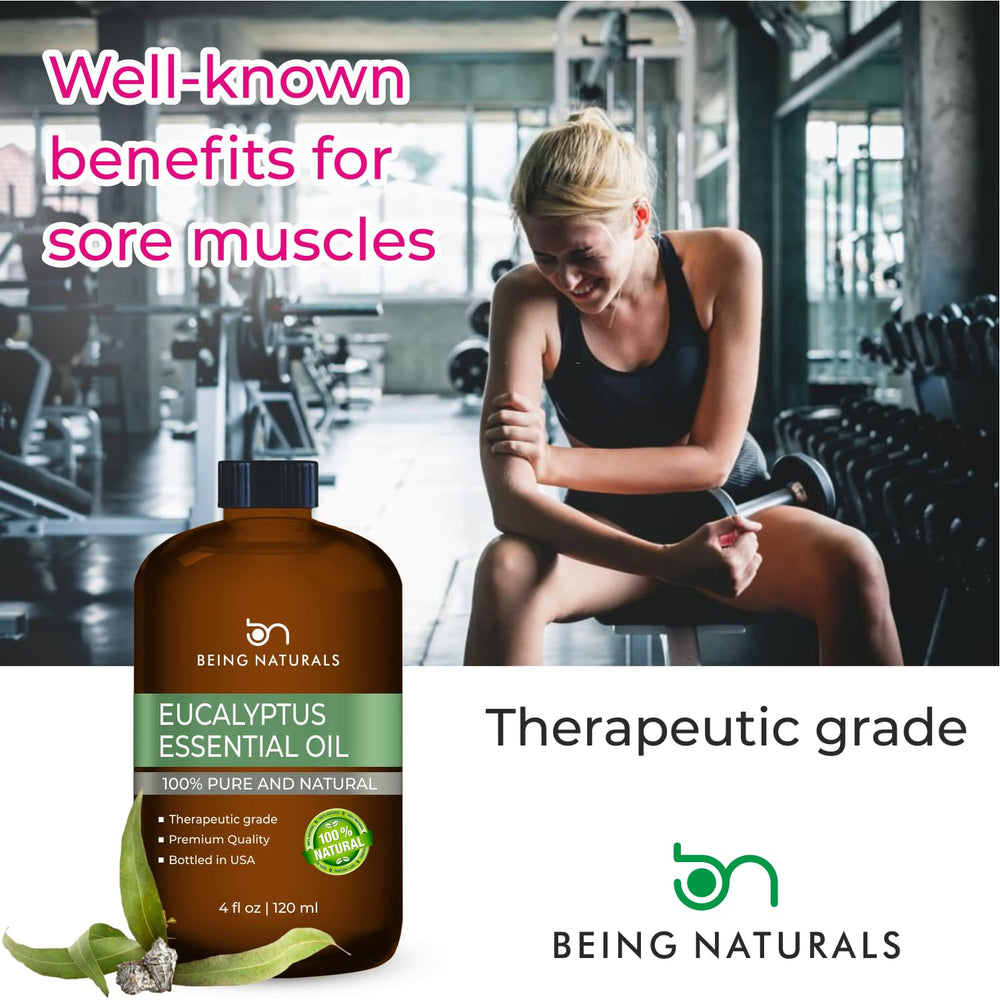 Eucalyptus oil suitable for scalp care and shampoo