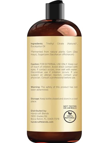 Eucalyptus oil suitable for soap and candle making