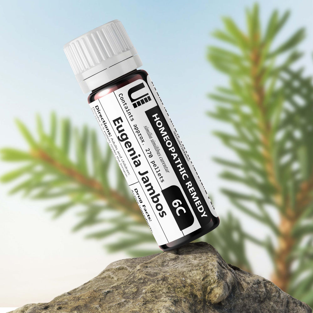 Packaging for Eugenia Jambos 6C Homeopathic Remedy