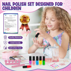 EULRGAUS Fake Nails Kit—easy, mess-free extensions for pretend manicure.