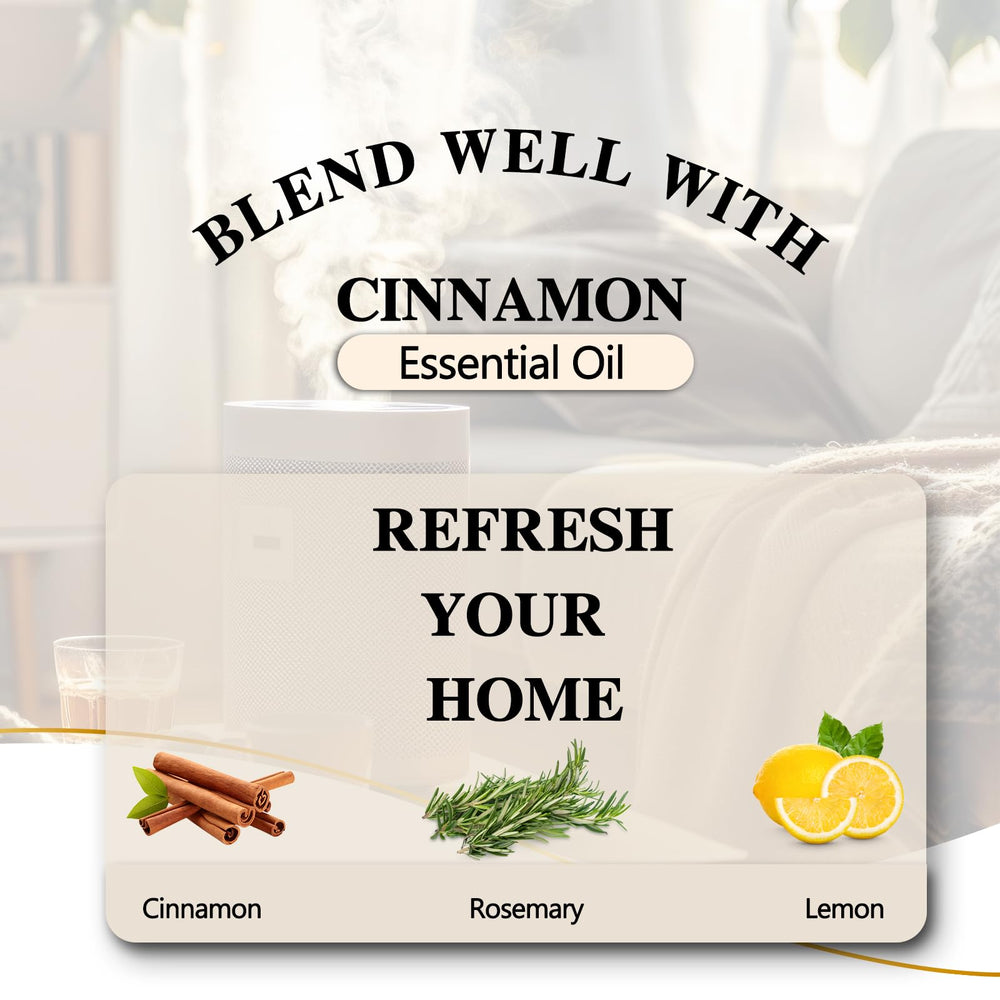 Cinnamon essential oil massage blend with carrier oil