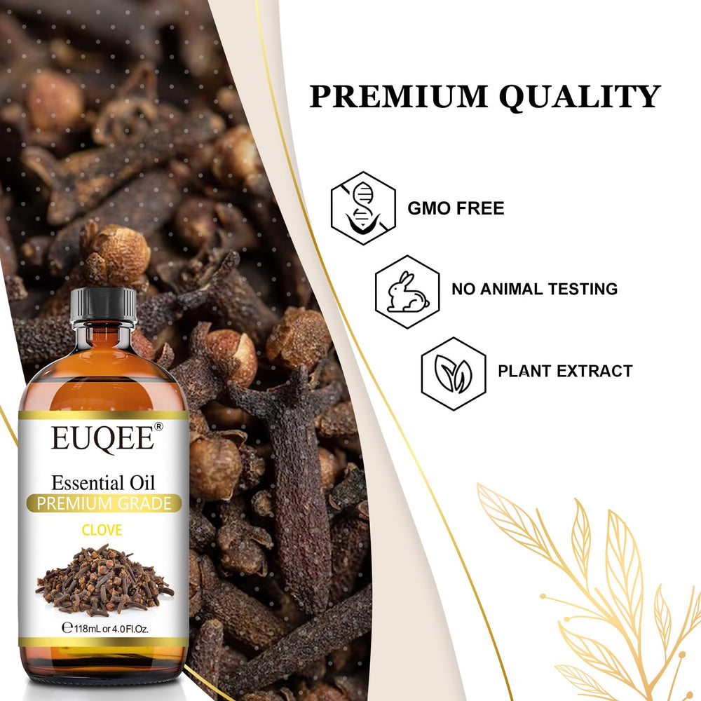 EUQEE Clove Essential Oil used in a diffuser