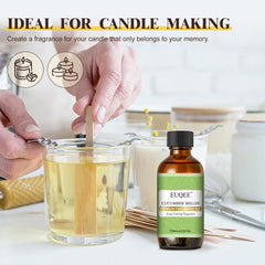 EUQEE Cucumber Melon fragrance oil used in candle making