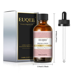 Amber glass bottle with dropper for essential oil