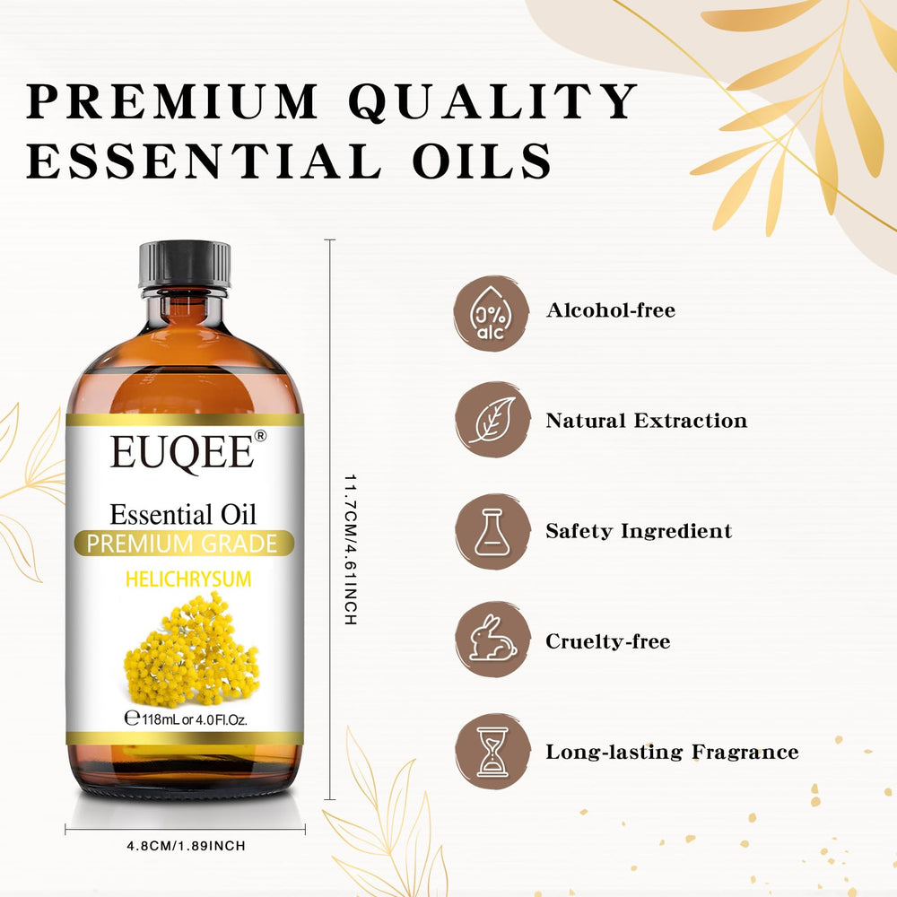 DIY candle making with EUQEE Helichrysum essential oil