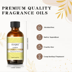 EUQEE Lemon Fragrance Oil used in diffuser setup