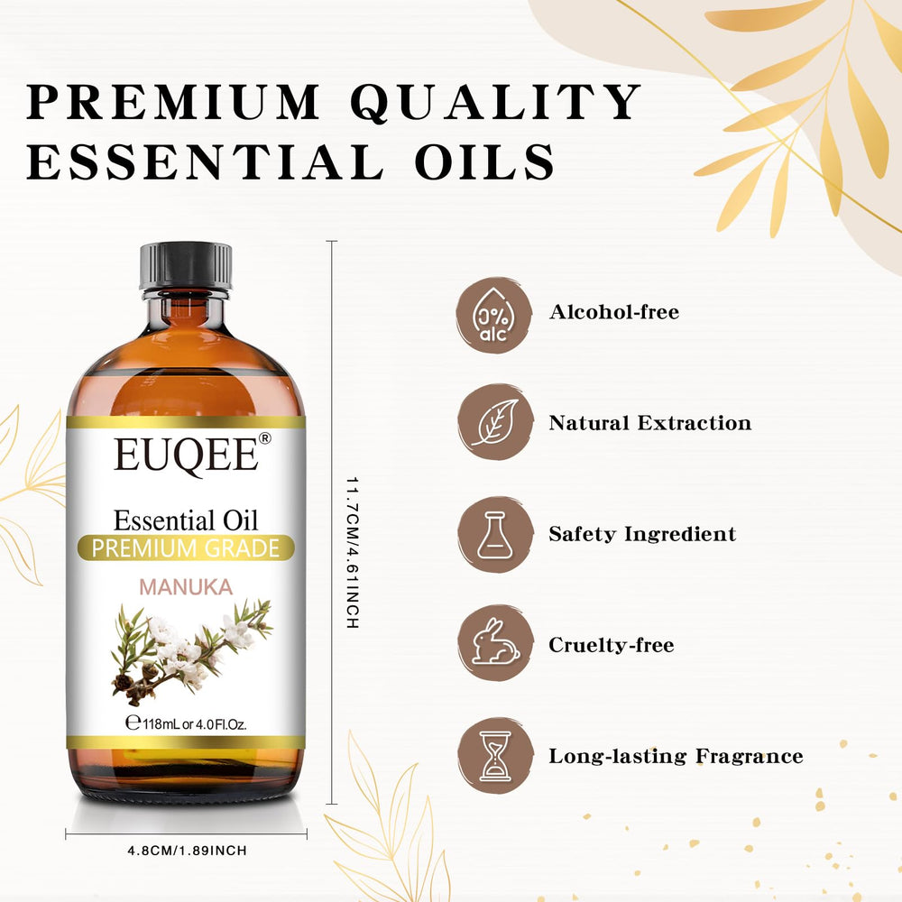 EUQEE Manuka essential oil for cleaning and household use