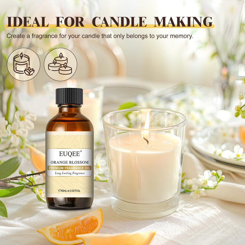 Fragrance oil used for candle making with EUQEE bottle