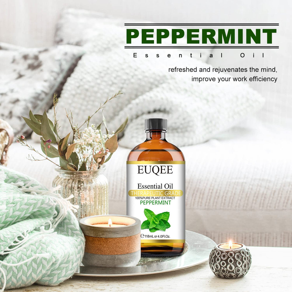 DIY soap and candle making with peppermint essential oil