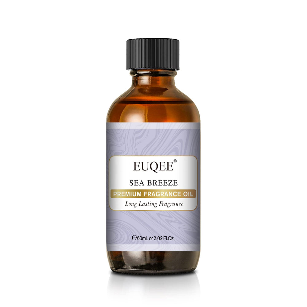EUQEE Sea Breeze fragrance oil bottle with glass dropper