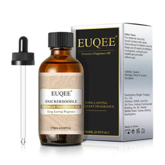 EUQEE Snickerdoodle Fragrance Oil in amber glass bottle 60ml