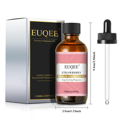 Diffuser setup featuring EUQEE Strawberry Fragrance Oil