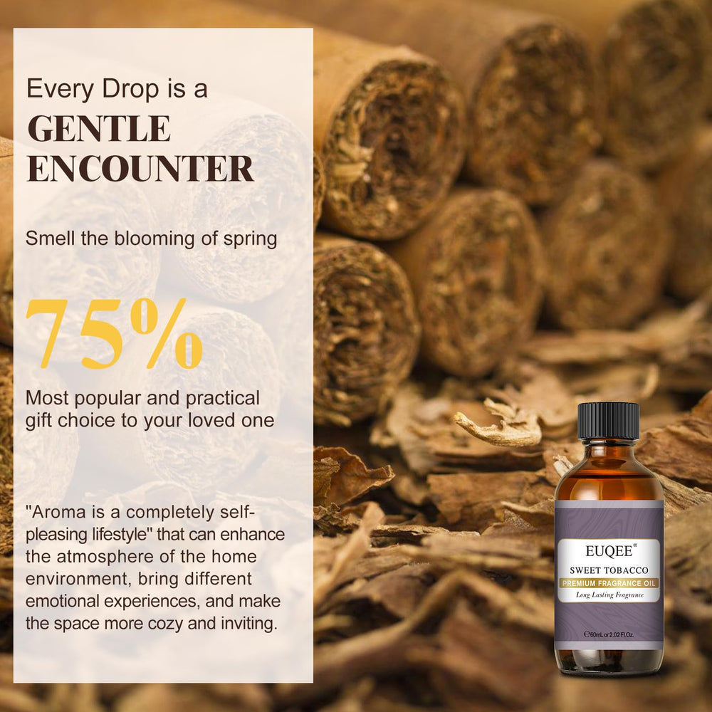 Gift-ready EUQEE fragrance oil bottle