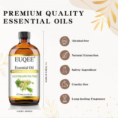 Tea tree oil benefits for skin and muscle relief