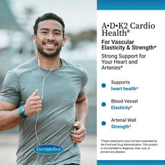 Supplement facts panel for Cardio Health formula