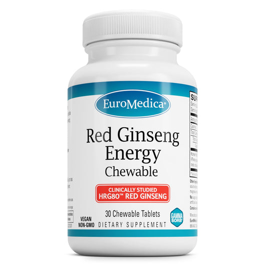 EuroMedica Red Ginseng Energy bottle front view